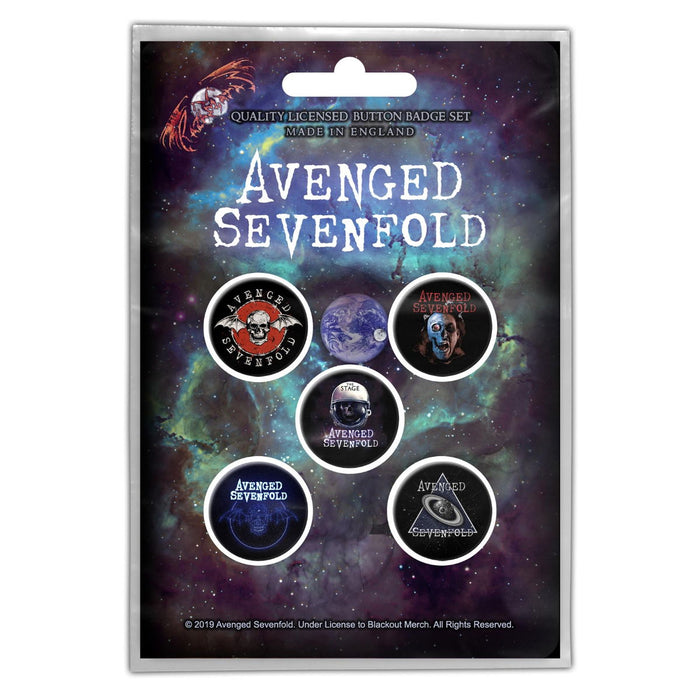 Avenged Sevenfold - The Stage (Button Badge Set)