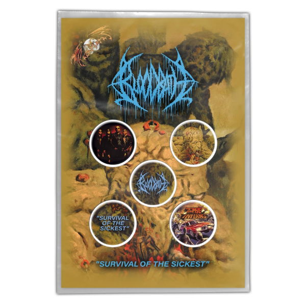 Bloodbath - Survival Of The Sickest (Button Badge Set)