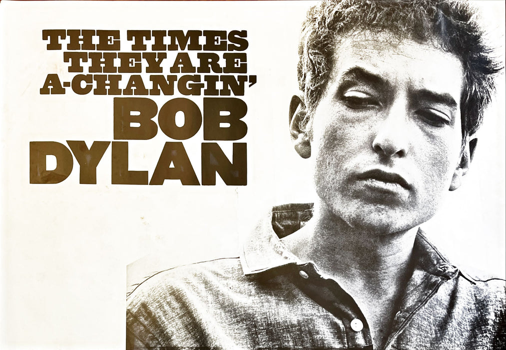 Bob Dylan - The Times They Are A Changing Poster (Vintage Poster)