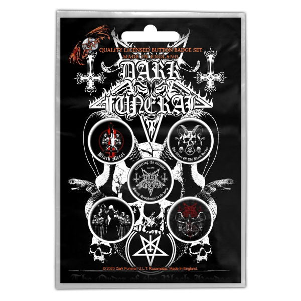 Dark Funeral - The Black Hordes (Button Badge Set)