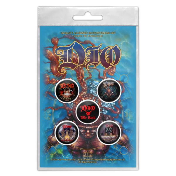 Dio - Strange Highways (Button Badge Set)