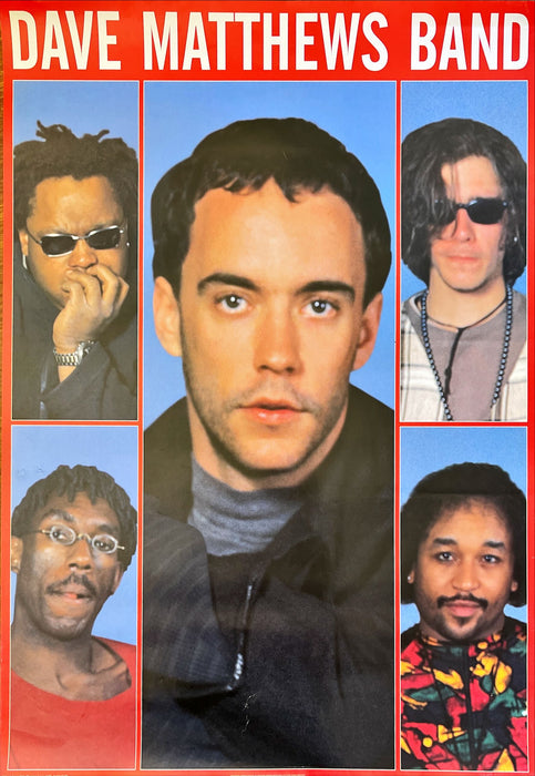 Dave Matthews Band - Member Closeups (Vintage Poster)