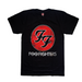 Foo-Fighters-Logo-Black-Cotton-Shirt-Front