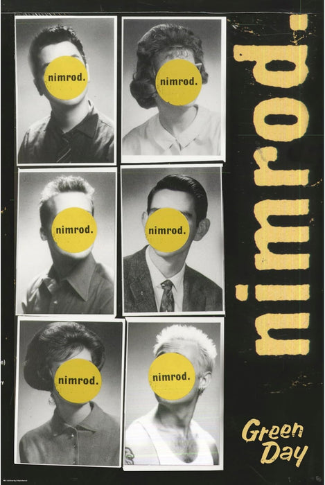 Green Day - Nimrod Album Cover (Maxi Poster)