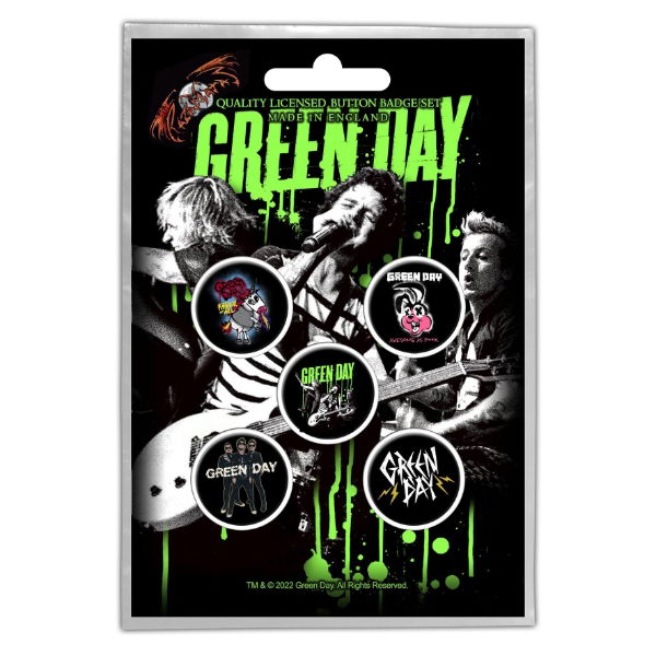 Green Day - Revolution (Button Badge Set)
