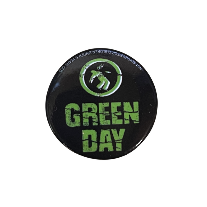 Green Day - Warning: (Button Badge)