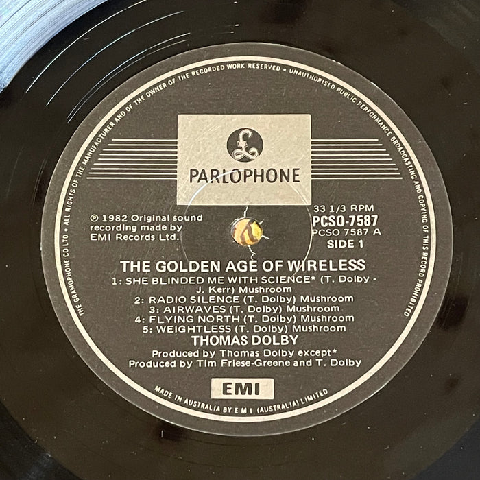 Thomas Dolby ‎- The Golden Age Of Wireless (Vinyl LP)