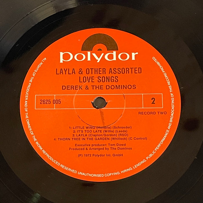 Derek And The Dominos - Layla And Other Assorted Love Songs (Vinyl 2LP)[Gatefold]