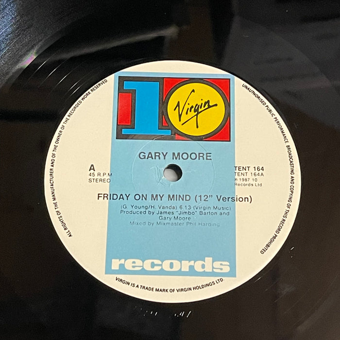 Gary Moore - Friday On My Mind (12" Single)