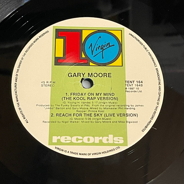 Gary Moore - Friday On My Mind (12" Single)