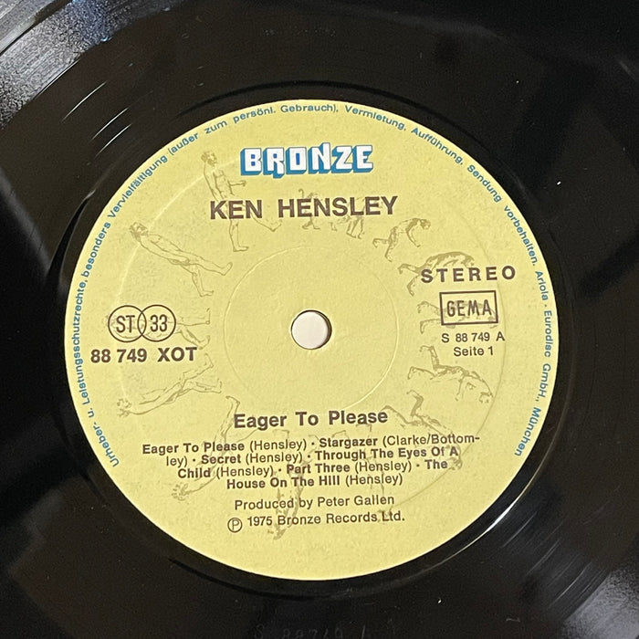 Ken Hensley - Eager To Please (Vinyl LP)