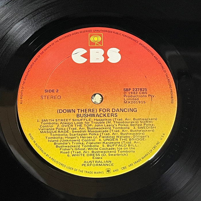 The Bushwackers - Down There For Dancing (Vinyl LP)