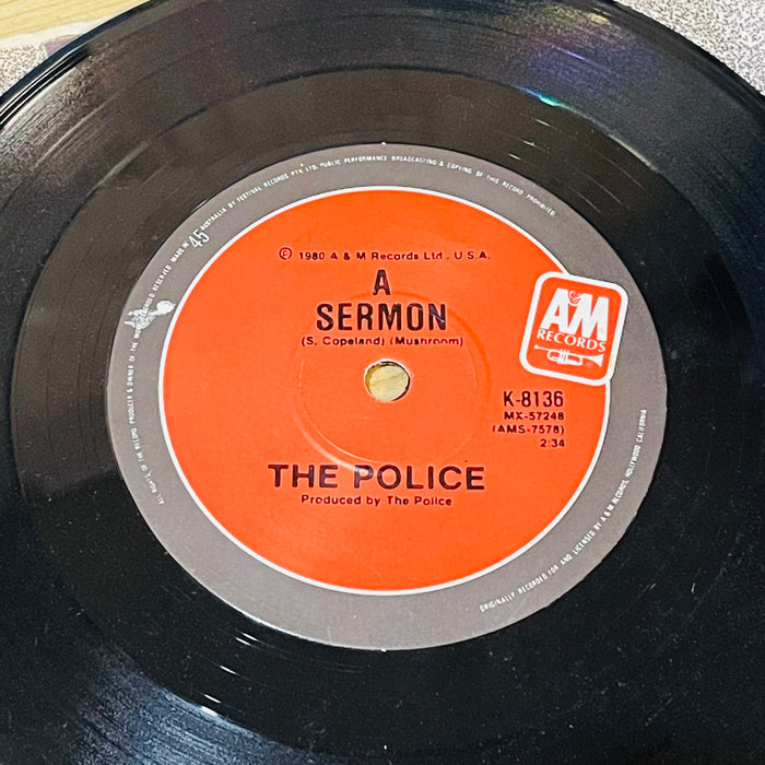 The Police - De Do Do Do, De Da Da Da (7" Vinyl)