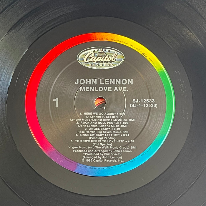 John Lennon - Menlove Ave. (Vinyl LP)