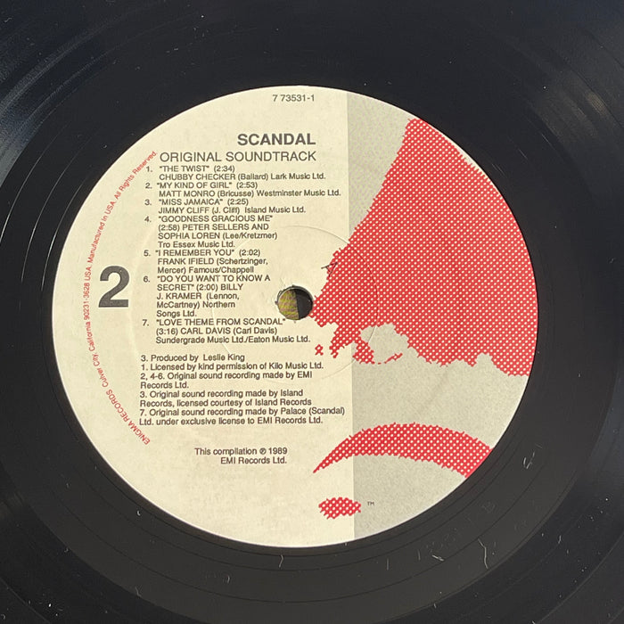 Various - Scandal (Music From The Motion Picture) (Vinyl LP)[Gatefold]