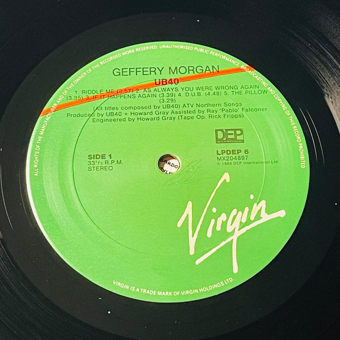UB40 - Geffery Morgan... (Vinyl LP)