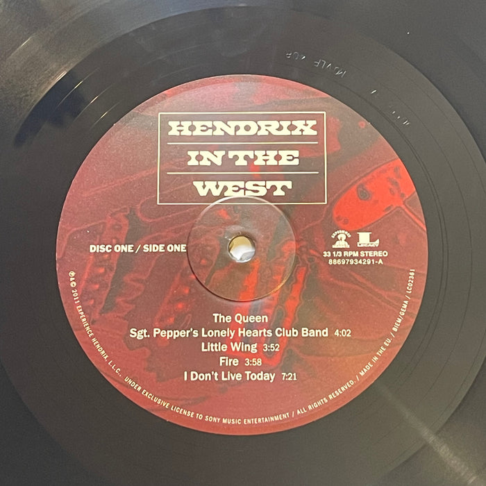 Jimi Hendrix - Hendrix In The West (Vinyl 2LP)[Gatefold]