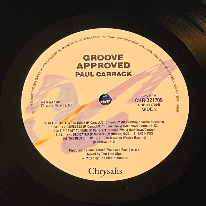 Paul Carrack - Groove Approved (Vinyl LP)