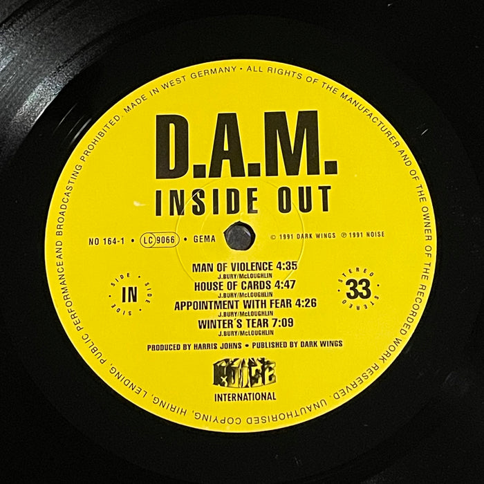 Destruction And Mayhem (D.A.M.) - Inside • Out (Vinyl LP)