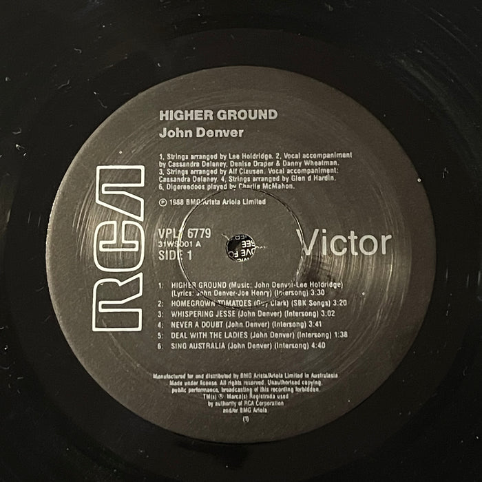 John Denver - Higher Ground (Vinyl LP)