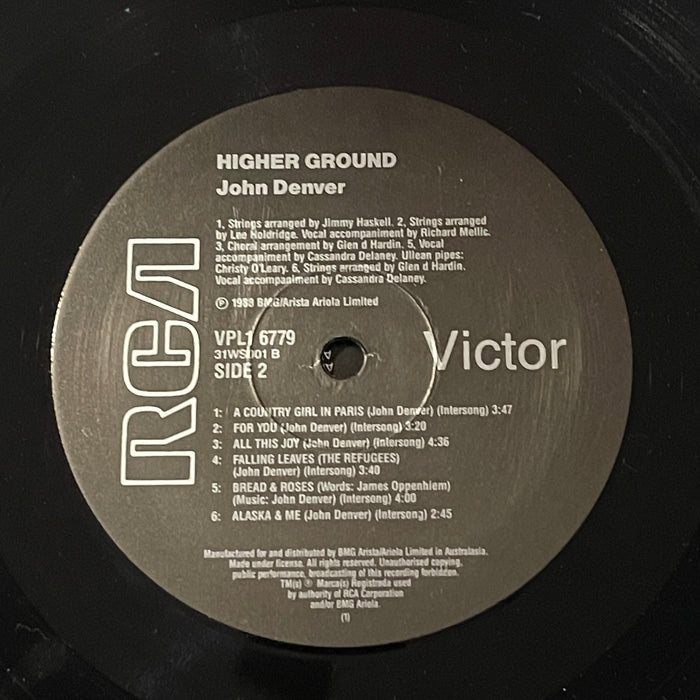John Denver - Higher Ground (Vinyl LP)