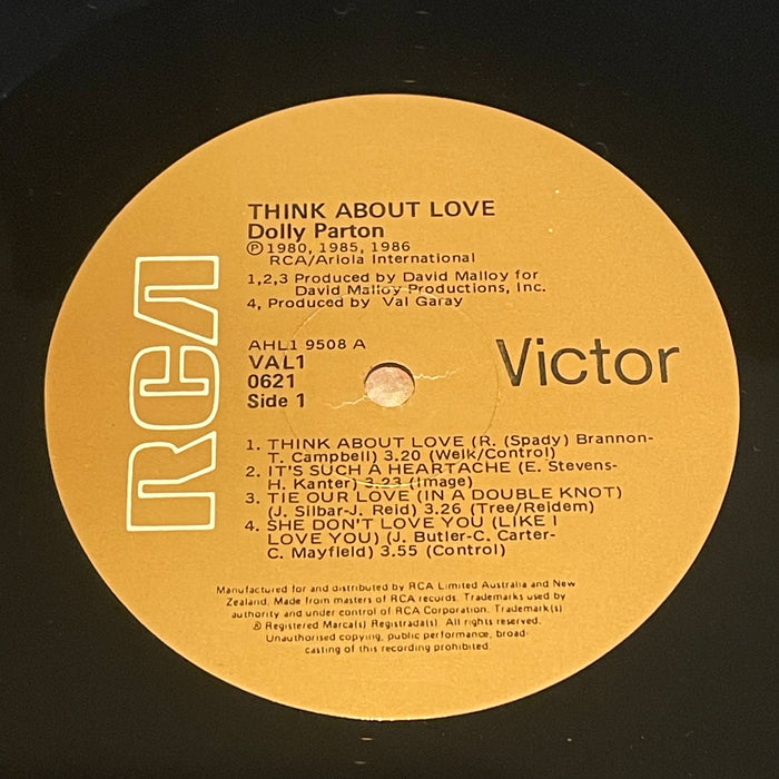 Dolly Parton - Think About Love (Vinyl LP)