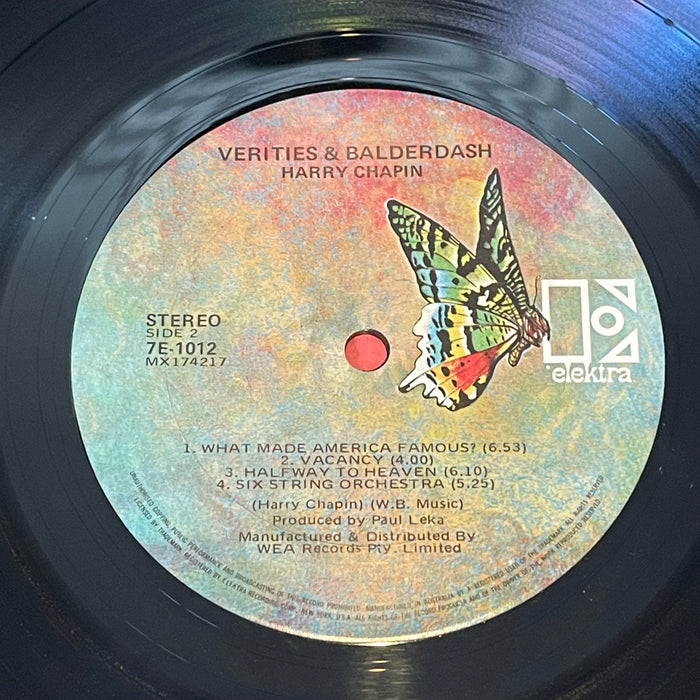Harry Chapin - Verities & Balderdash (Vinyl LP)