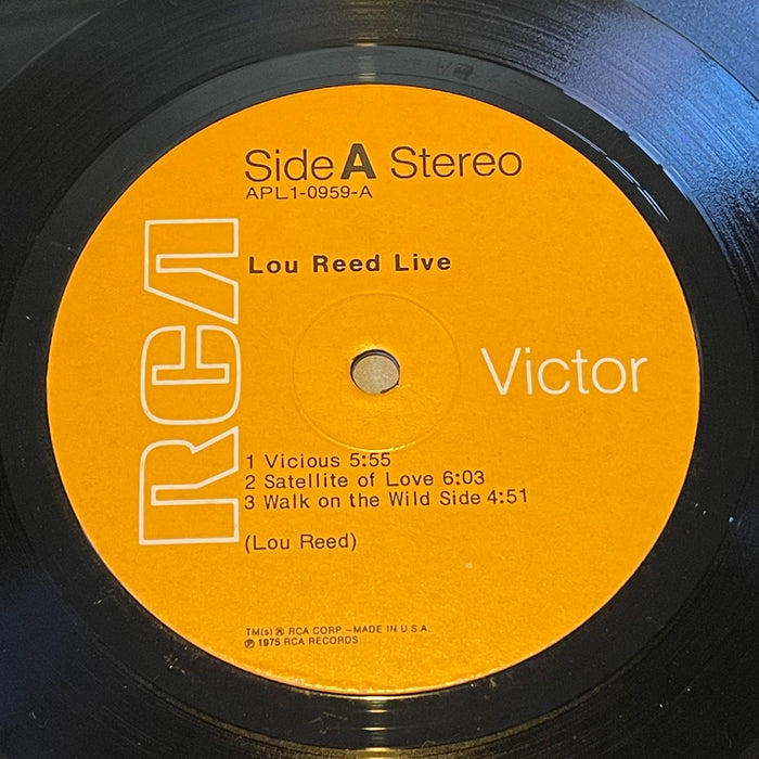 Lou Reed - Lou Reed Live (Vinyl LP)