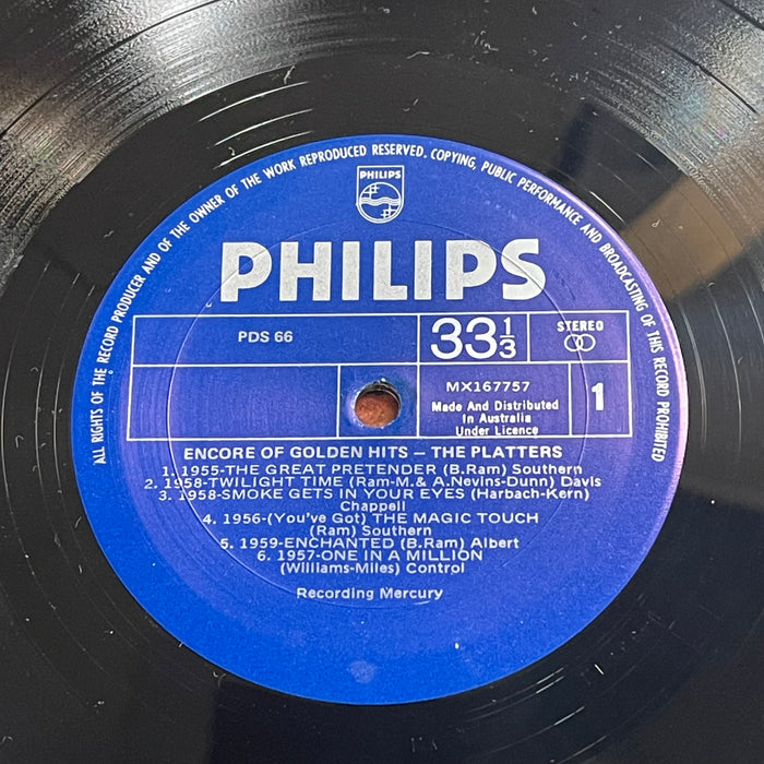 The Platters - Encore Of Golden Hits (Vinyl LP)