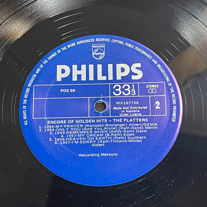 The Platters - Encore Of Golden Hits (Vinyl LP)