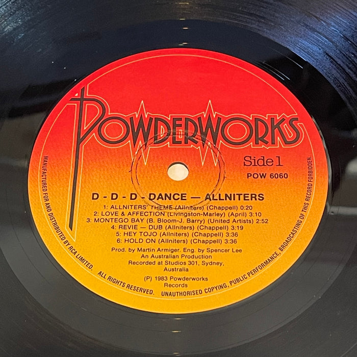 Allniters - D-D-D-Dance (Vinyl LP)[Gatefold]