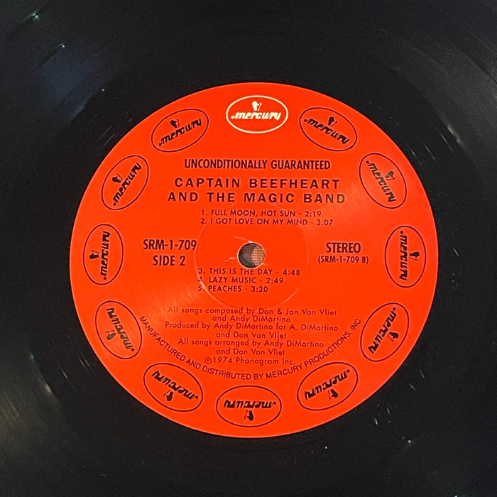 Captain Beefheart And The Magic Band - Unconditionally Guaranteed (Vinyl LP)