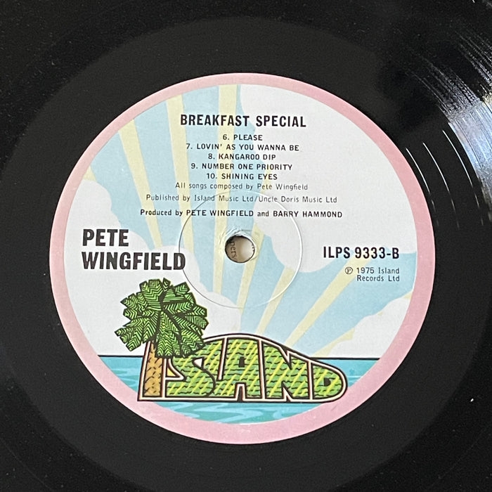Pete Wingfield - Breakfast Special (Vinyl LP)