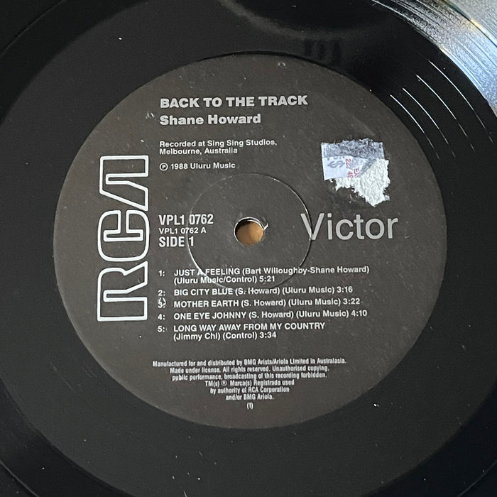 Shane Howard - Back To The Track (Vinyl LP)