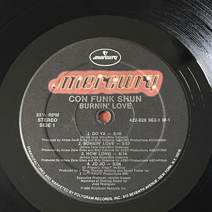 Con Funk Shun - Burnin' Love (Vinyl LP)