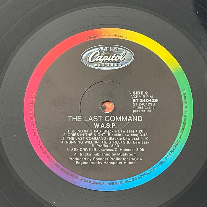 W.A.S.P. - The Last Command (Vinyl LP)