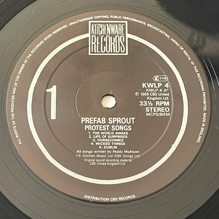 Prefab Sprout - Protest Songs (Vinyl LP)