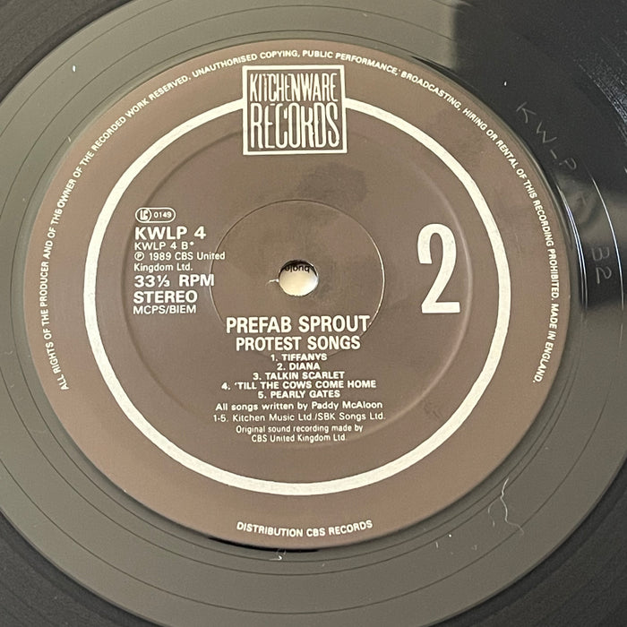 Prefab Sprout - Protest Songs (Vinyl LP)