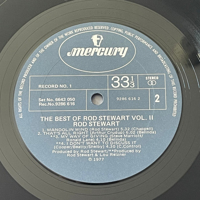 Rod Stewart - The Best Of Rod Stewart Vol. 2 (Vinyl 2LP)[Gatefold]