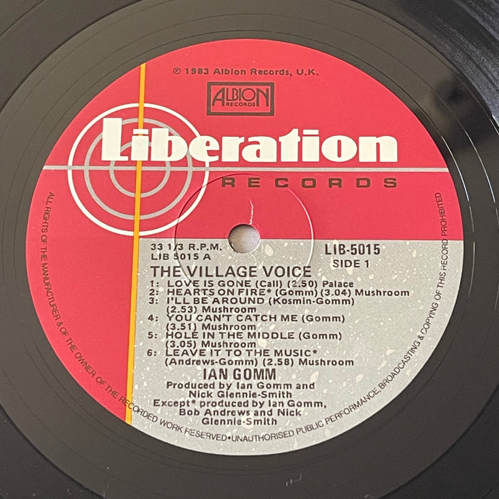 Ian Gomm - The Village Voice (Vinyl LP)