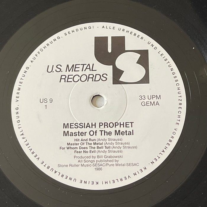 Messiah Prophet - Master Of The Metal (Vinyl LP)