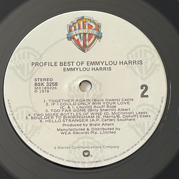 Emmylou Harris - Profile / Best Of Emmylou Harris (Vinyl LP)