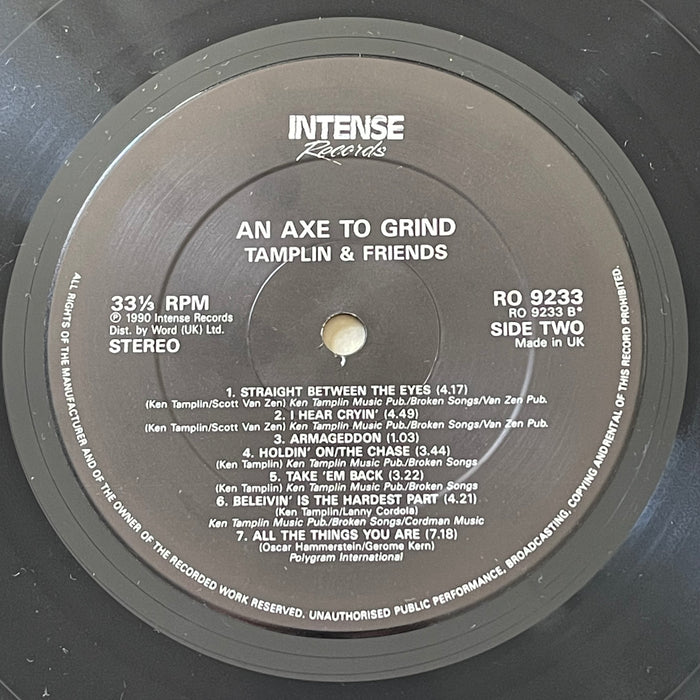 Ken Tamplin And Friends - An Axe To Grind (Vinyl LP)
