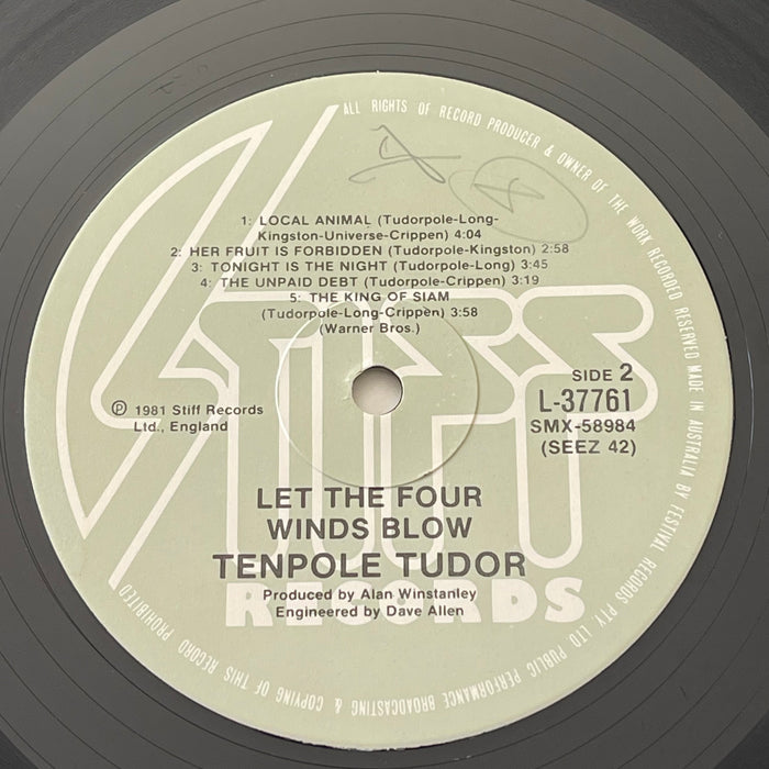 Tenpole Tudor - Let The Four Winds Blow (Vinyl LP)