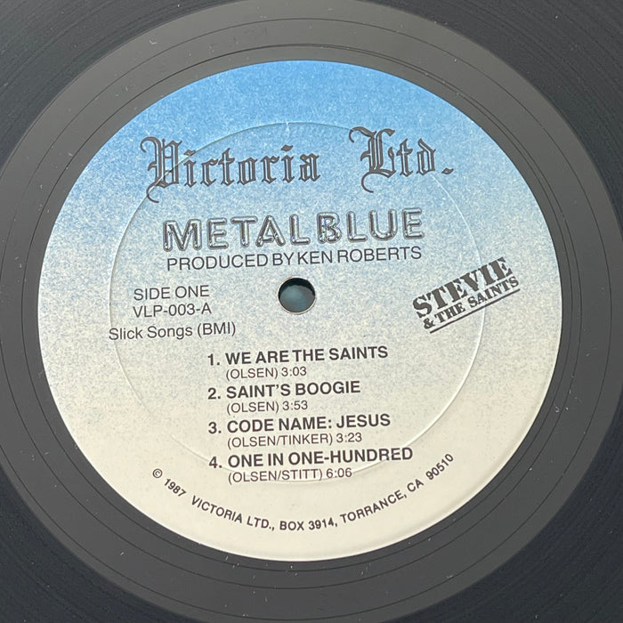 Stevie & The Saints - Metalblue  (Vinyl LP)