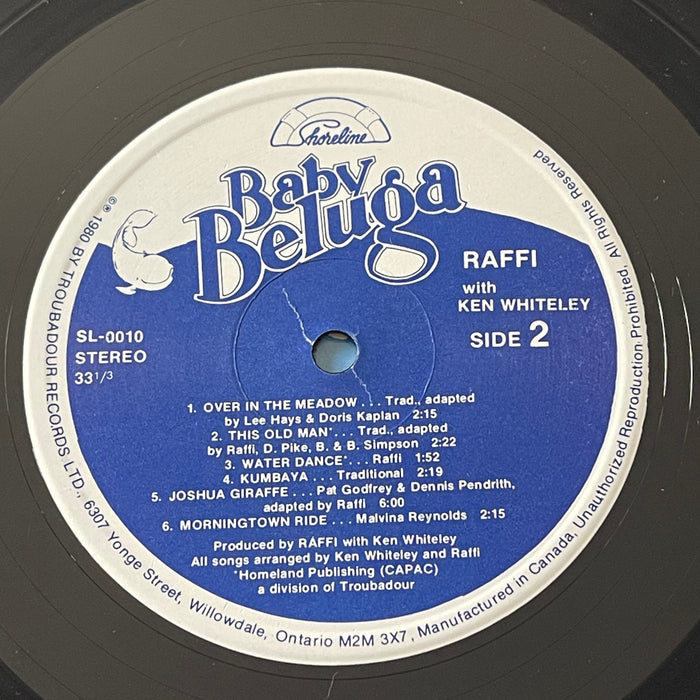 Raffi With Ken Whiteley - Baby Beluga (Vinyl LP)