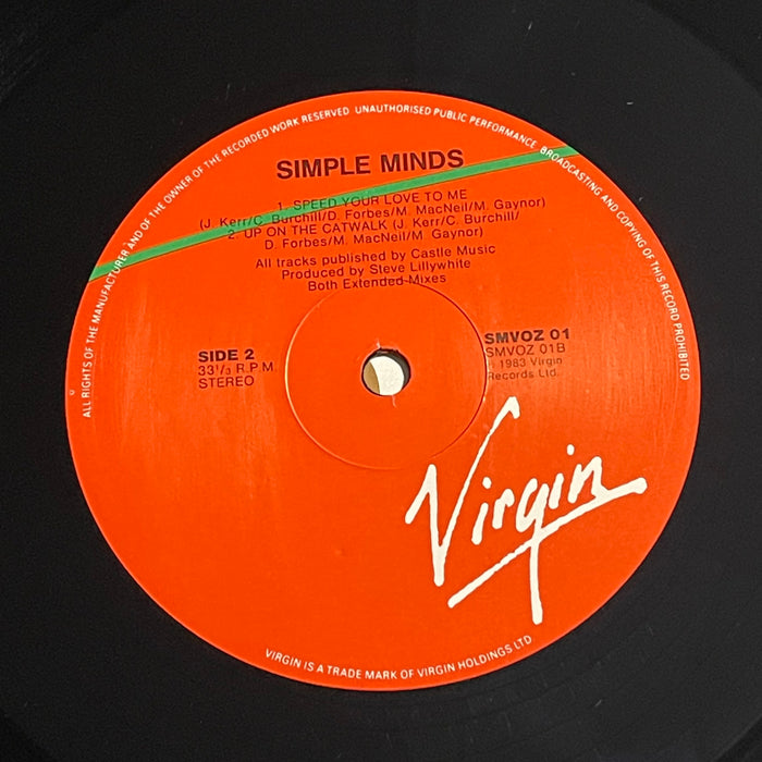 Simple Minds - Alive And Kicking -(84/85/86)- (12" Single)