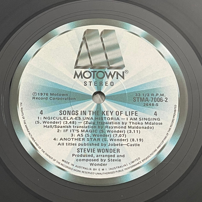 Stevie Wonder - Songs In The Key Of Life (Vinyl 2LP + 7" Vinyl)[Gatefold]