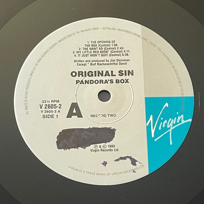 Pandora's Box - Original Sin (Vinyl 2LP)[Gatefold]