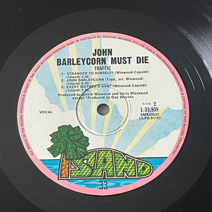 Traffic - John Barleycorn Must Die (Vinyl LP)[Gatefold]